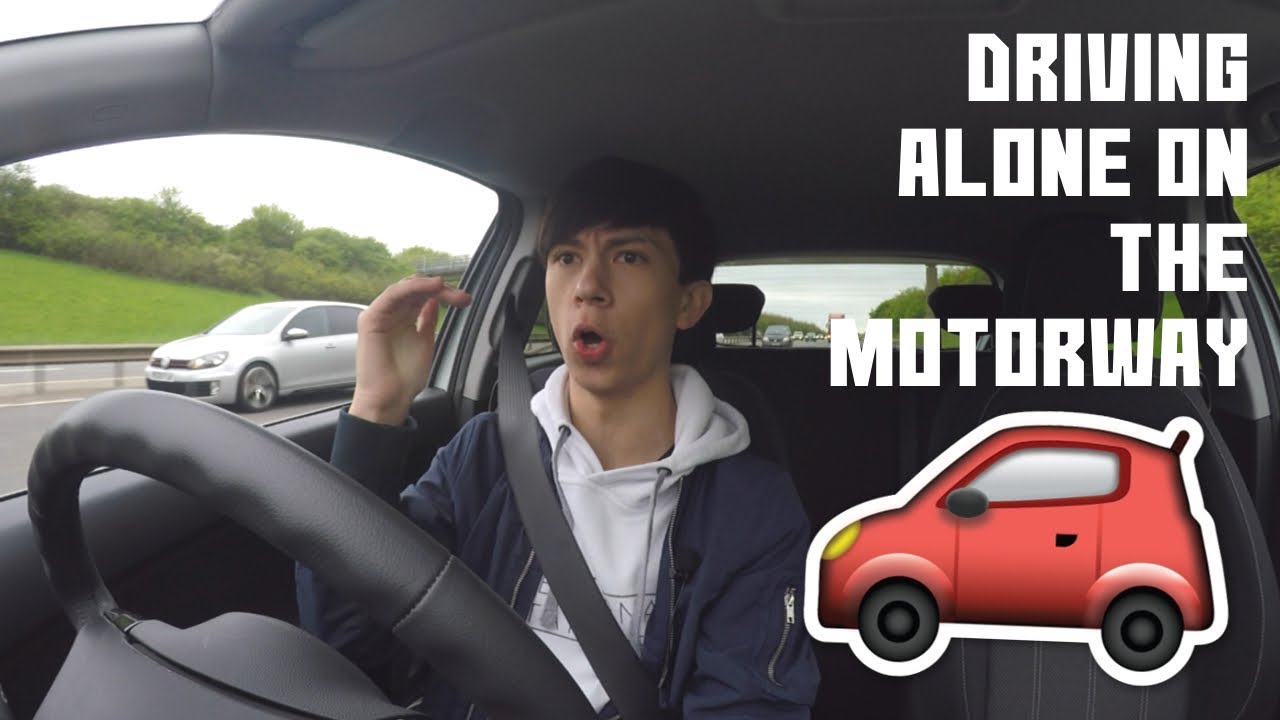 DRIVING ALONE FOR THE FIRST TIME ON THE MOTORWAY UK! 😱 YouTube