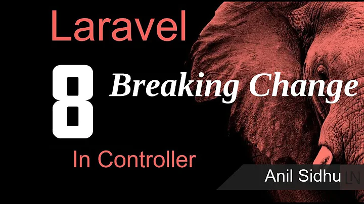 Laravel 8 tutorial - Breaking Change in for controller - Target class does not exist.