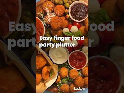 Easy finger food party platter