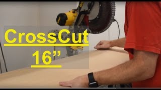 How to Cross Cut up to 16' Boards on DeWalt DWS780 Miter Saw by Figuring It Out 40,224 views 6 years ago 1 minute, 43 seconds