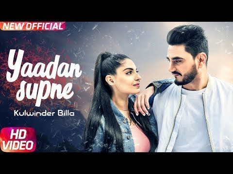 Yaadan Supne  Full Video  Kulwinder Billa  Lyrics  Technical Boss