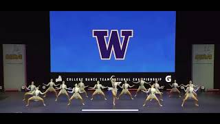 University Of Washington Dance Team Jazz Finals - 2023 UDA College Nationals 15th Place
