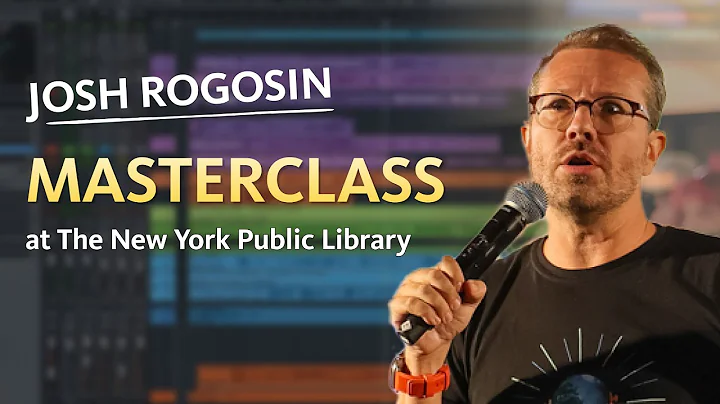 Josh Rogosin Audio Engineering Masterclass at The New York Public Library