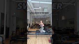 I used to be a swimmer. Now I’m a Mega Swimmer. #MegaMoveoftheWeek #lagree #fitness #megaformer