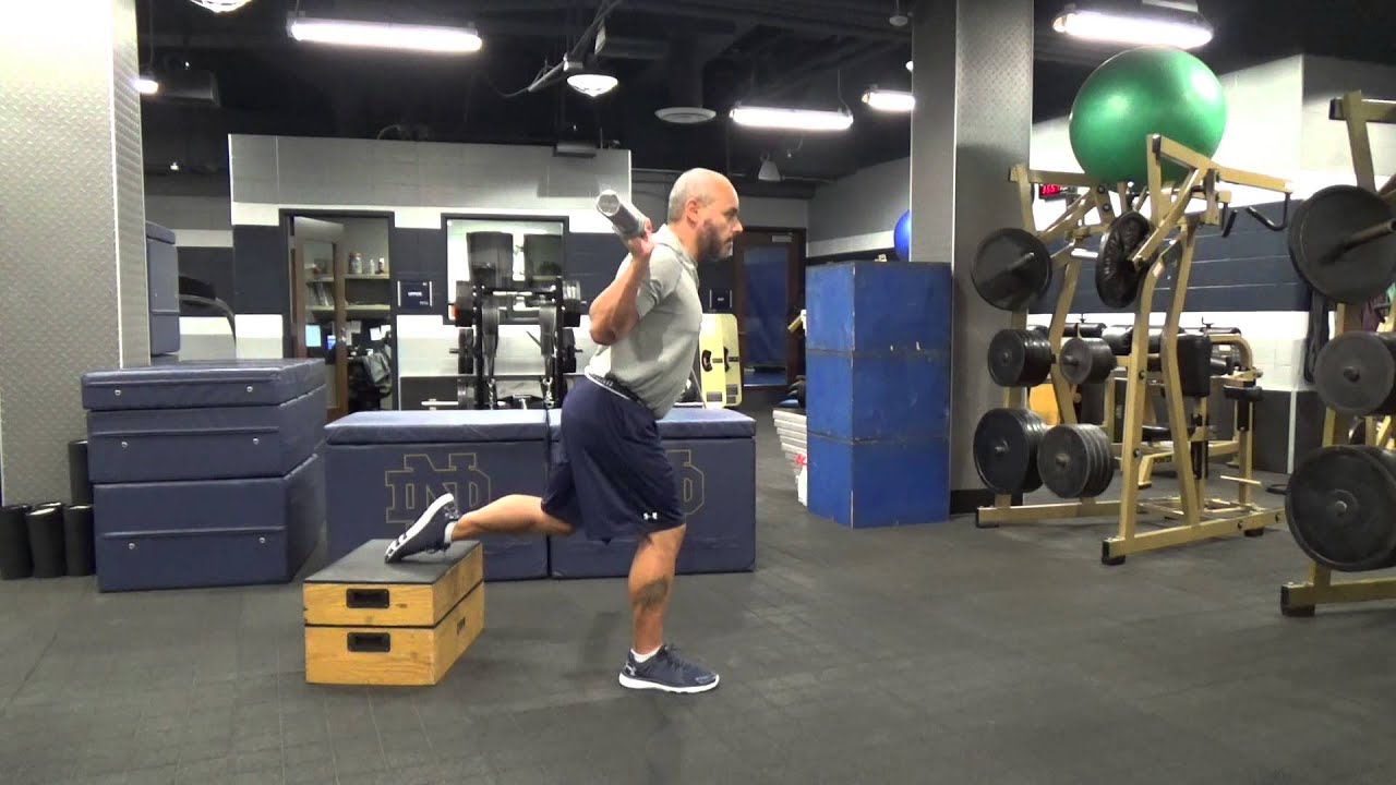 Bulgarian Split Squat Steps