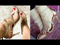 strappy ankle high heel sandals//stiletto high heel sandals designs ideas