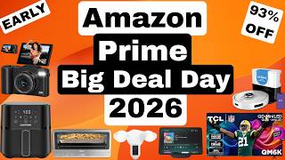 41 Early October Prime Big Deal Days 2026 Deals - Insane 93% OFF!