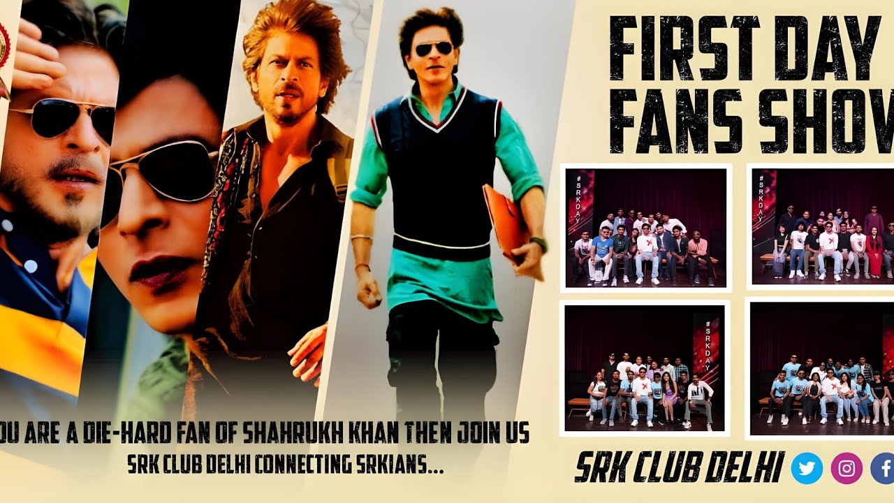 Dunki First day First show || SRKCLUBDELHI || MASTERPIECE || Dunki ...