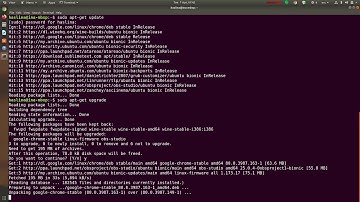 Ubuntu Update and Upgrade Packages using the Command Line