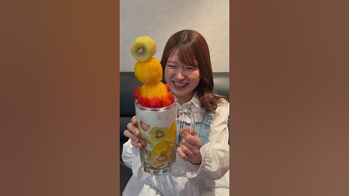 嫁の顔よりでかいパフェが凄すぎたw