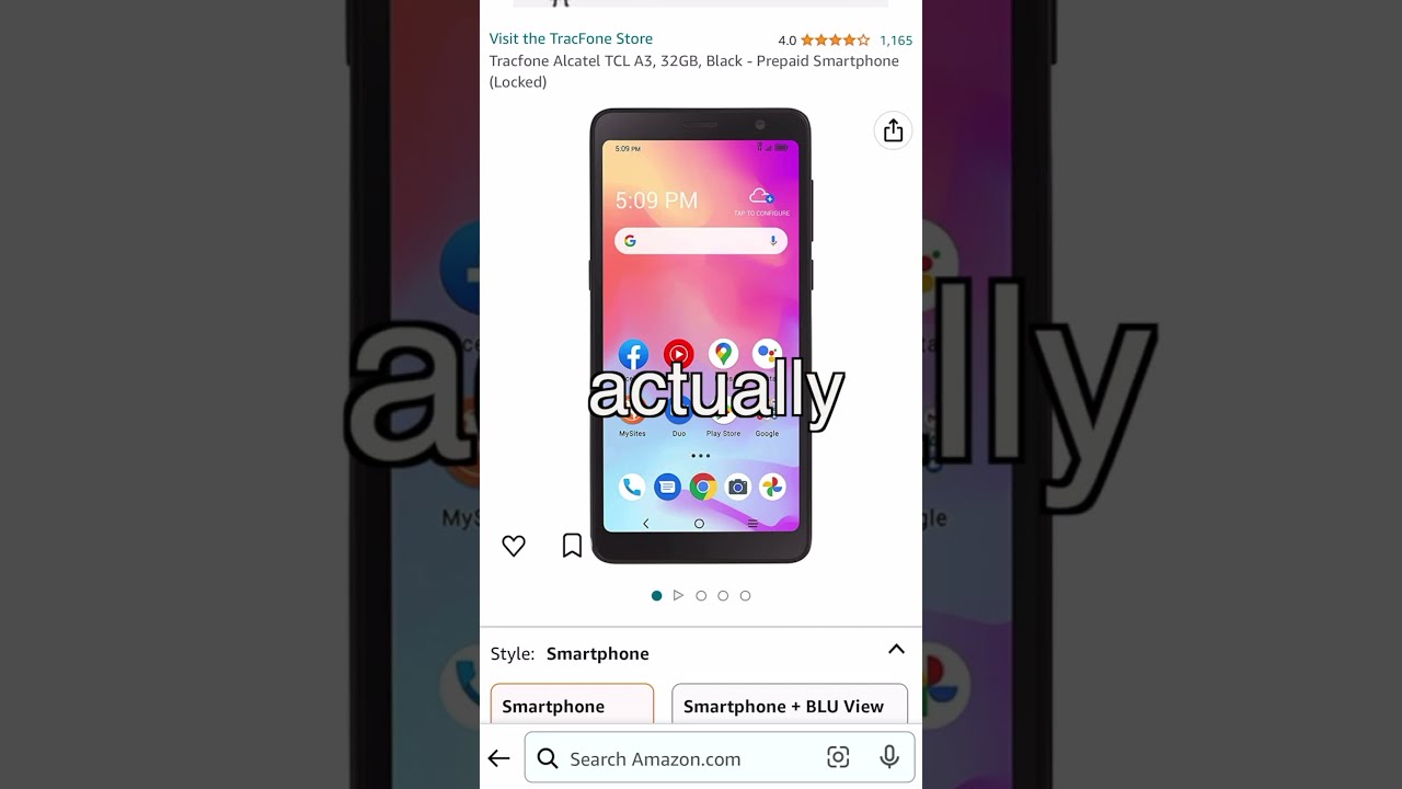The Cheapest Smartphone From Amazon Shorts