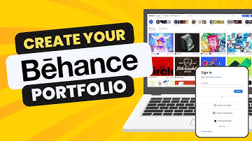 Create your Behance Portfolio (2025) Easy Tutorial for Beginners