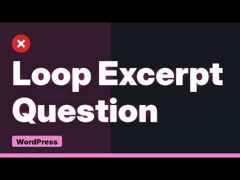 Wordpress: "the_excerpt" in loop just keeps repeating first post?