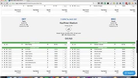 MLB Lineup Optimizer Deep Dive