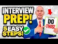 Job Interview Preparation Quiz