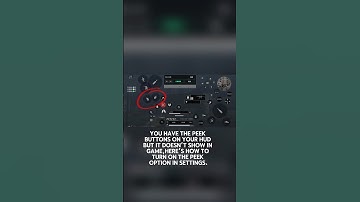How to Turn PEEK option on in Delta Force mobile #deltaforce #deltaforcemobile #shorts