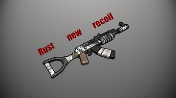 Testing the new recoil on every weapon - Rust new recoil