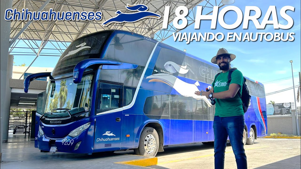 Viajé 18 HORAS EN AUTOBÚS | Chihuahuenses Select Doble Piso | Review #87 Los Mochis a Aguascalientes