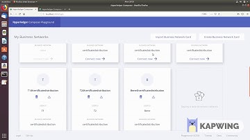 Hyperledger Composer Certificate Distribution System