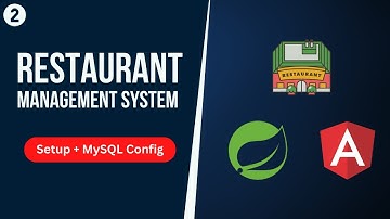 Restaurant Management System with Spring Boot & Angular | Setup Project + MySQL Config | Part 2