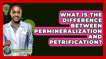 What Is The Difference Between Permineralization And Petrification? - Earth Science Answers