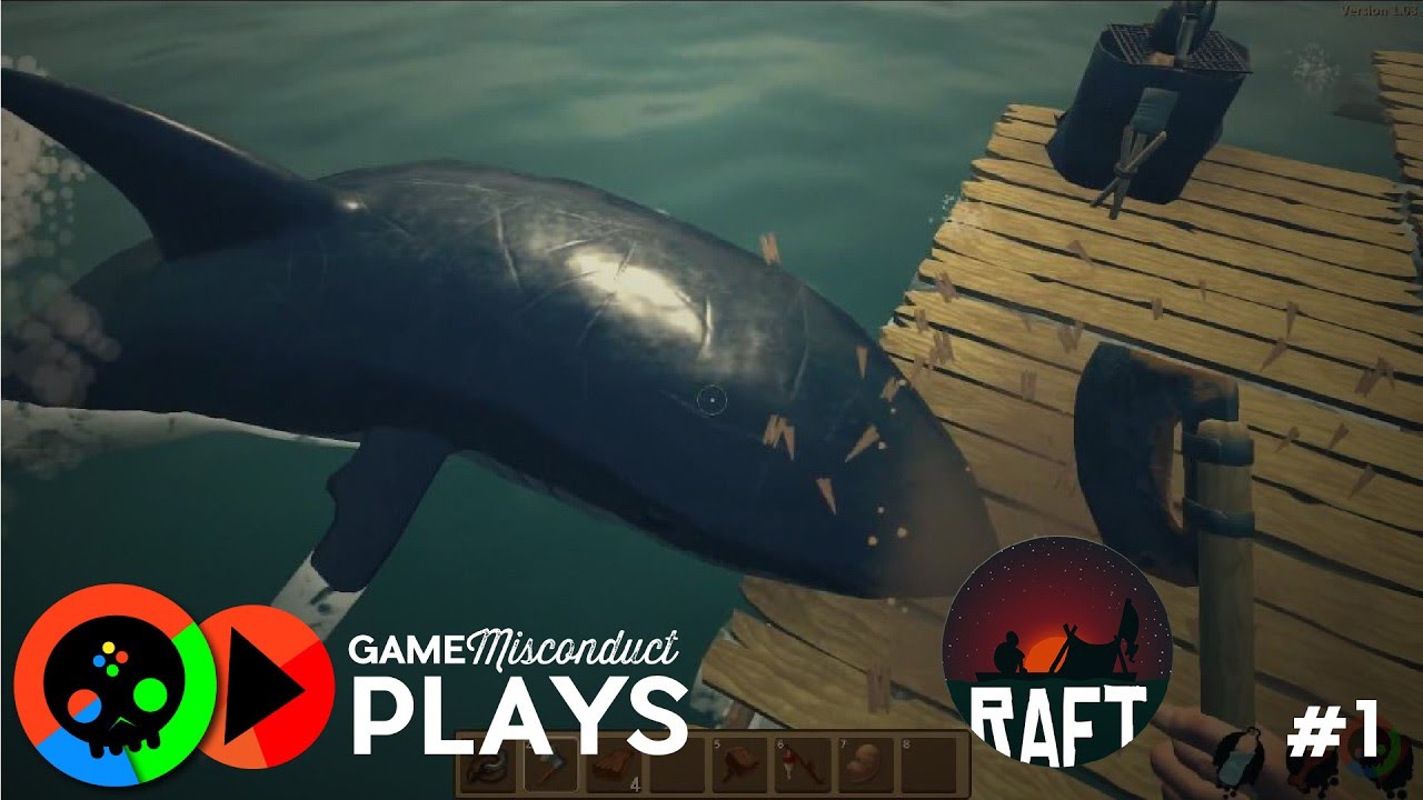 Raft Gameplay Reaction - DOING STRANGE THINGS TOGETHER
