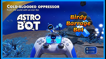 Astro Bot: Feather Cluster, Birdy Barrage Bot location