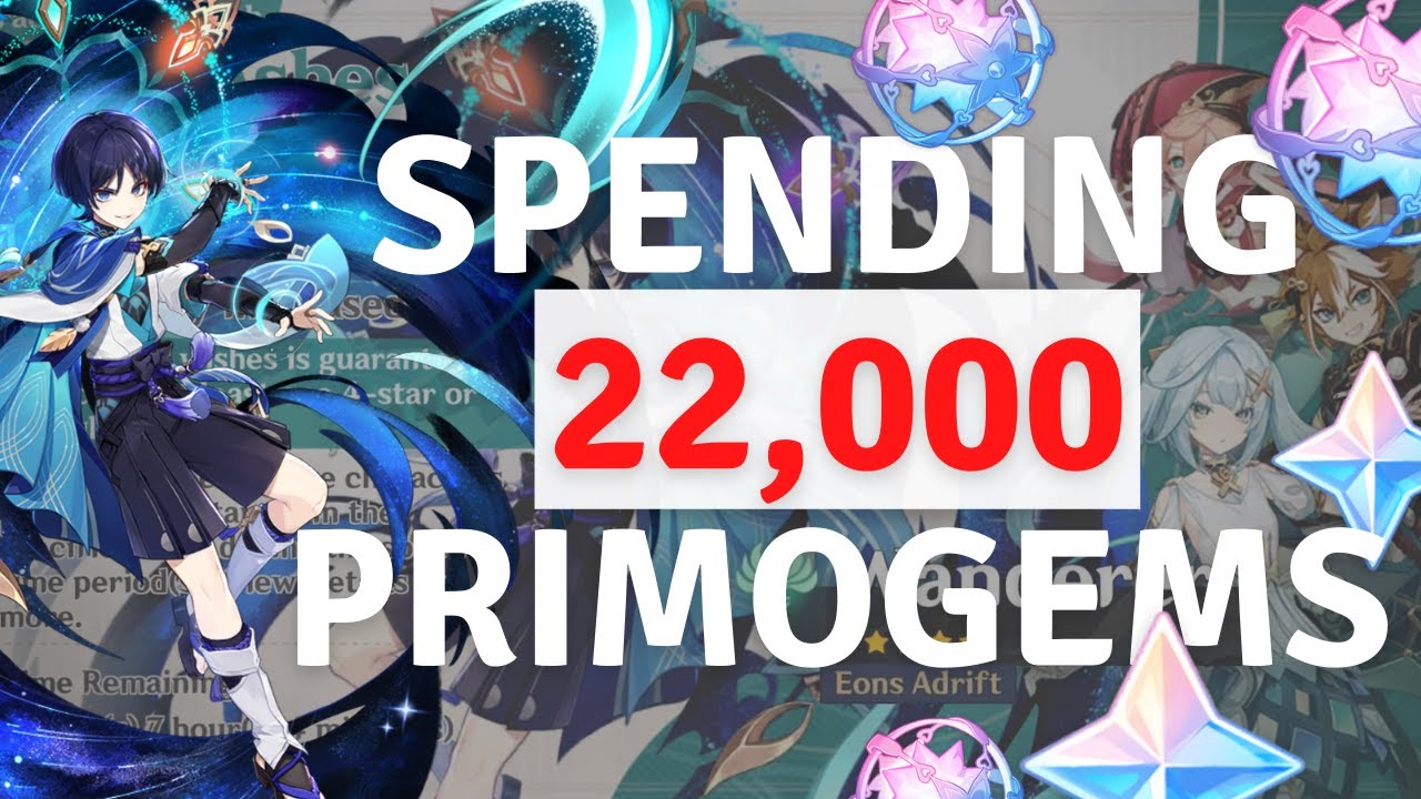 SPENDING 22,000 PRIMOGEMS FOR THE WANDERER! | Genshin Impact - YouTube