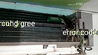 Gree error code fo, mini split aircond