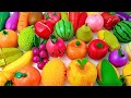 How to Cutting Wooden &amp; Plastic Fruit Vegetables, Mango Kiwi| Satisfying Video Squishy ASMR