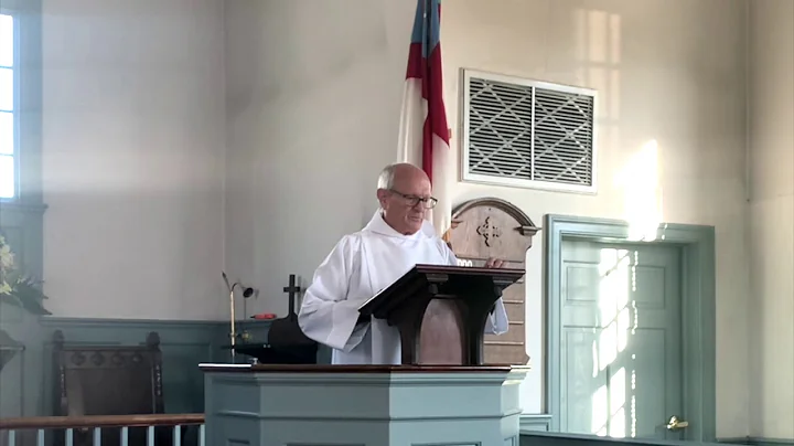 Sermon November 29, 2020 from Steven Pace, Deacon ...
