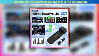 First Look Carlinkit Firedrive Link Pro For Fire Tv Stick Support Wireless Carplay Android Auto Hdm