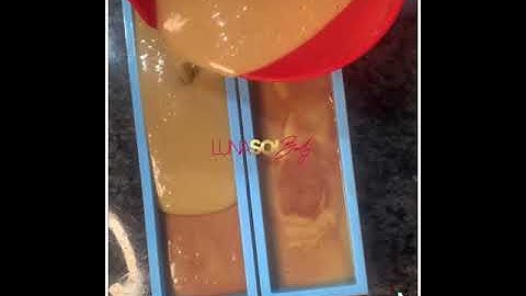 Apple Pie soap making