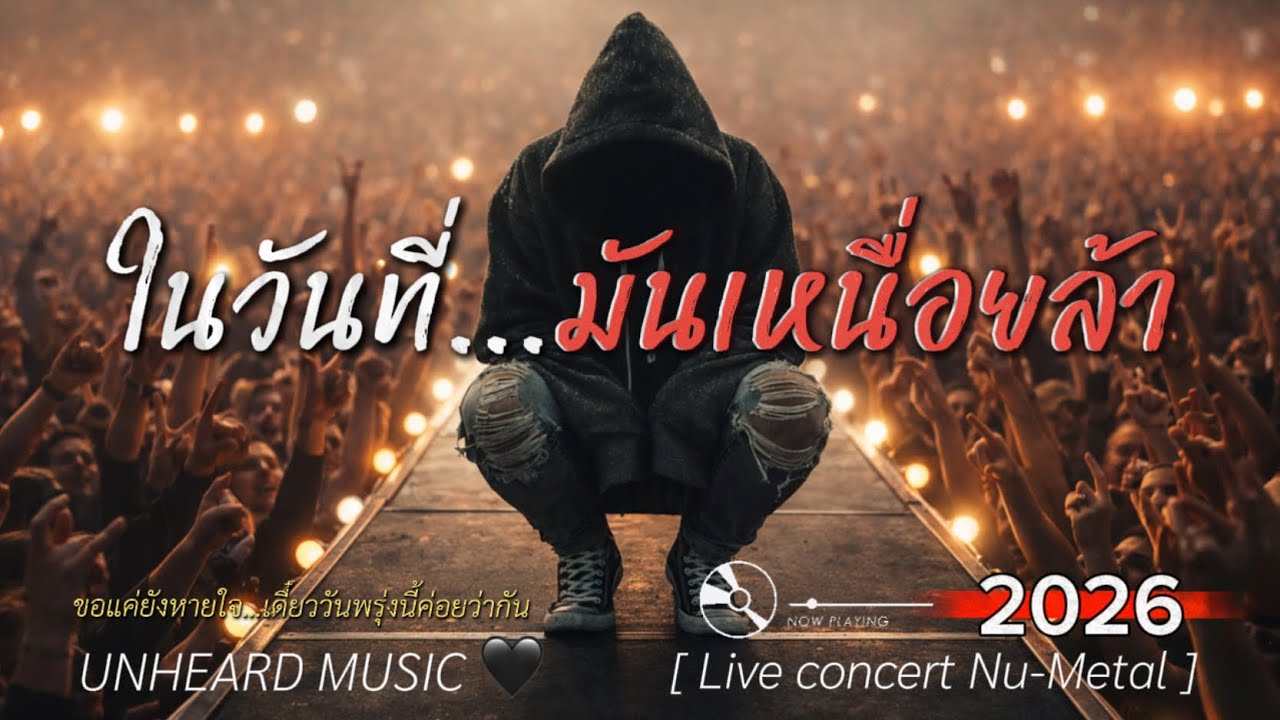 ในวันที่…มันเหนื่อยล้า | Lyric Video | 2026 | UNHEARD MUSIC 🖤