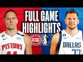 PISTONS At MAVERICKS FULL GAME HIGHLIGHTS January 30 2023 