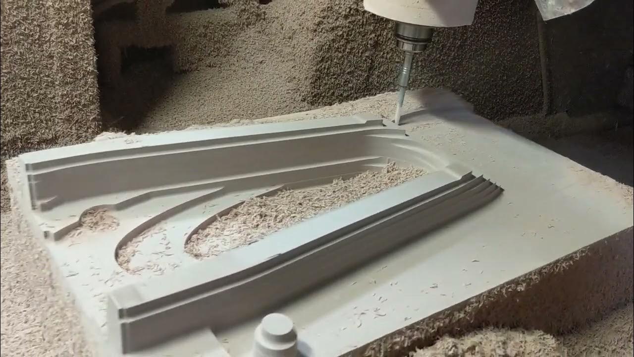 CNC cutting composite tooling board for Carbon Fiber Tooling YouTube