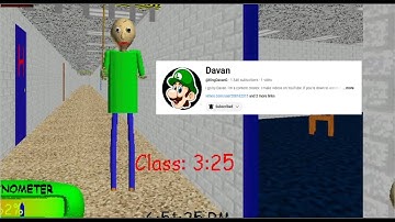 Playing Baldi