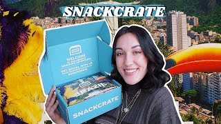 SNACKCRATE UNBOXING (BRAZIL)