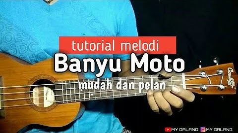 Tutorial melodi banyu moto kentrung senar 4 mudah dan pelan