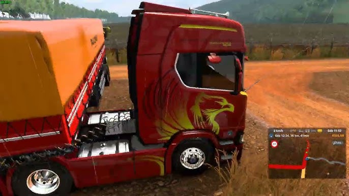 O RD COMPROU UM CAMINHÃO ARQUEADO! ( TÁ MUITO ALTO ) - EURO TRUCK SIMULATOR  2 + G920 