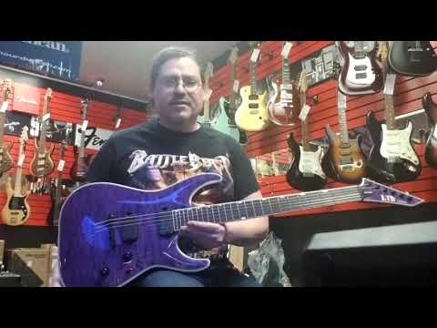 ESP Ltd MH-1000NT QM in see through purple