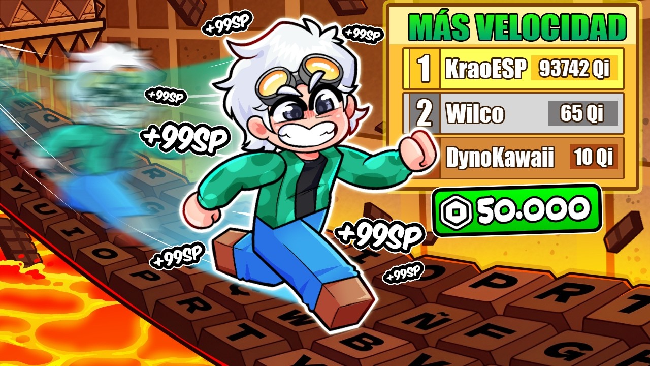 EMPEZANDO de 0 y COMPRANDO TODO CON ROBUX hasta LLEGAR AL TOP en +1 ESCAPE DE TECLADO EN ROBLOX