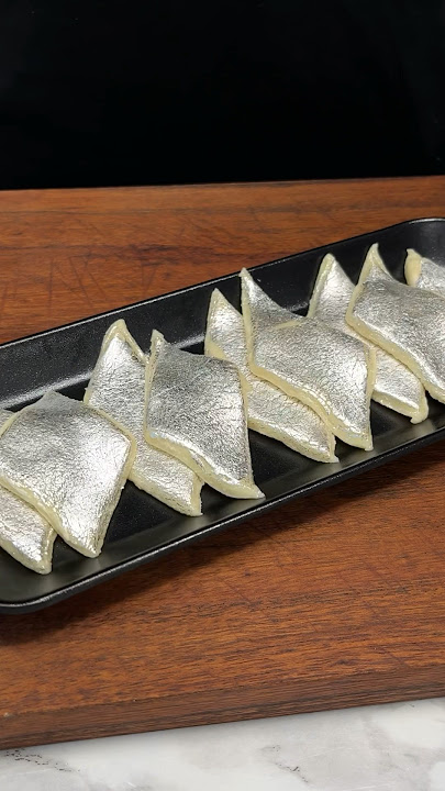 Kaju Katli ASMR Cooking #shorts #crunchytreats #asmr #food #cooking #kajukatli