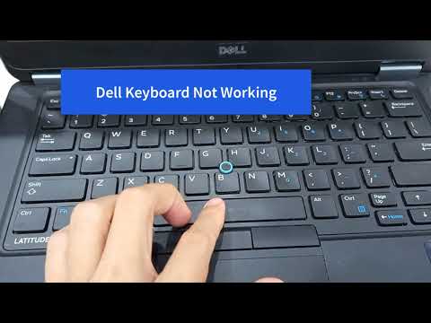 FIX Dell Keyboard Not Working Windows 10 Dell Latitude E7450 Laptop