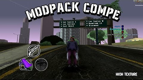 MODPACK COMPE BOOST FPS? | GTA SAMP ANDRO