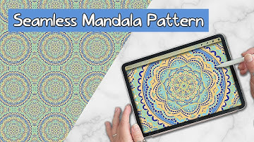 How to Create a Seamless Mandala Pattern in Procreate | Skillshare Class Trailer
