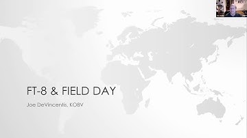 FT8 for Field Day, Joe DiVincetis, KO8V