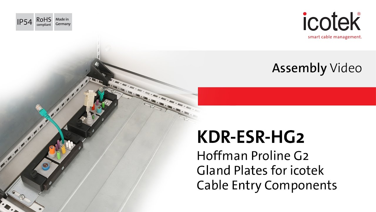 Hoffman Cable Management  Rack 