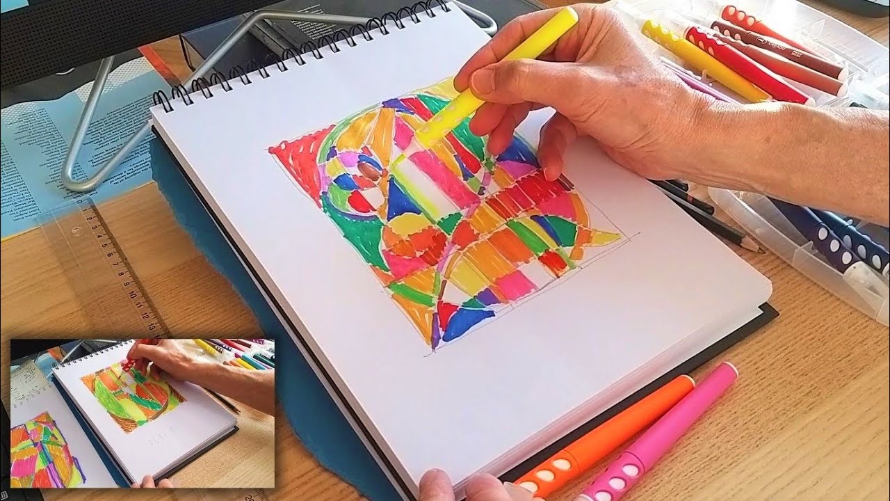 game rob New Update The Jasper Johns Game: How to Draw Abstraction with Rob the Art Teacher
