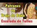 Curso de Patronaje  Traje de Baño y Escalado de tallas